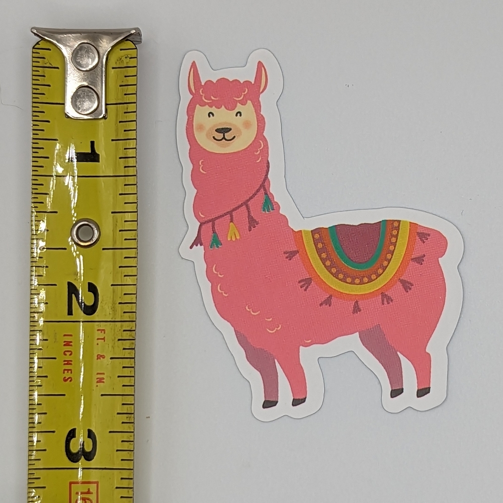 Llama Sticker - Picture 2 of 2